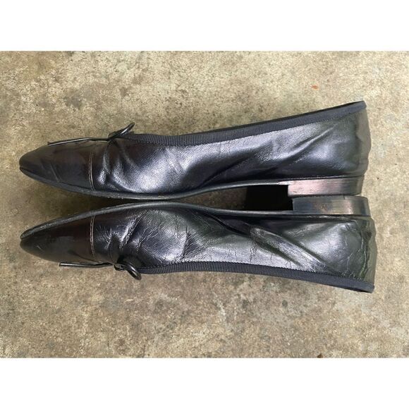 Authentic Chanel leather classic ballerina flats Size 38 - Picture 2 of 9